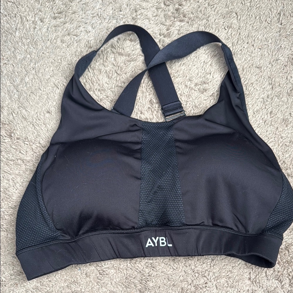 AYBL Black Sports Bra